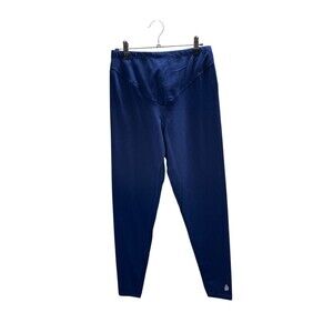 Body Force Pants Women's Size 1X Blue Contouring Bodywear Pull On Joggers